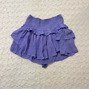 Do+Be Purple Skirt with Built in Shorts